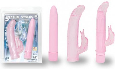 Vibromasseur Rose Gaine Dauphin