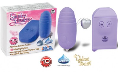Oeuf T�l�commande Sans Fil Mauve 10 Vitesses