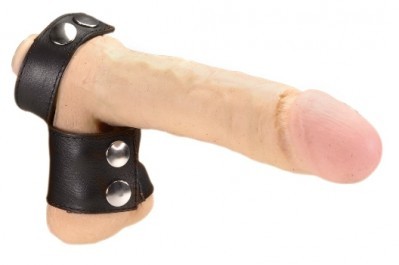 Cockring et Ballstretcher Cuir
