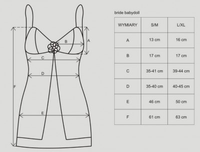 Nuisette Bride Babydoll