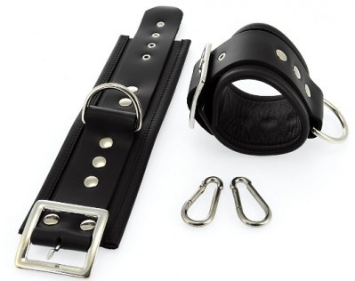Menottes Chevilles Luxe et Mousquetons