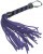 Fouet Cuir Prune Noir