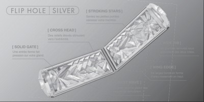 Flip Hole Silver Tenga