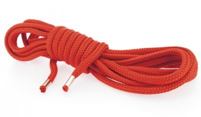 Corde Bondage Nylon Rouge
