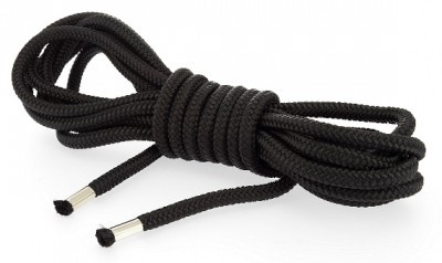 Corde Bondage Nylon Noir