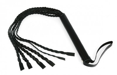 Fouet Cuir Tresse Long
