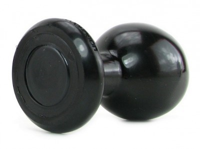 Anal Plug Tte Ronde Noir 9-11cm 5-5,5