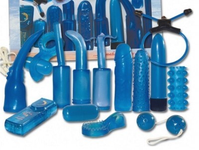 Coffret Erotique Mini Kit Blue Fantasy