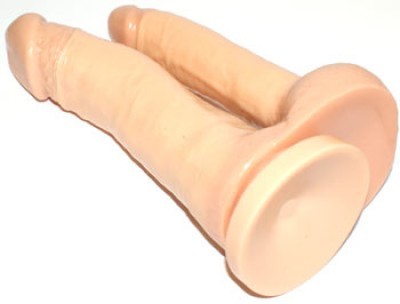 Double Gode Ventouse Reel 18cm �4