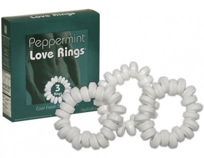 3 Cockring Ballstretcher Candy Menthe