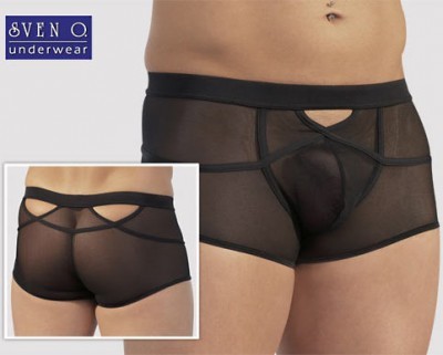 Boxer Noir Micro R�sille