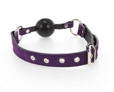 Baillon Cuir Prune