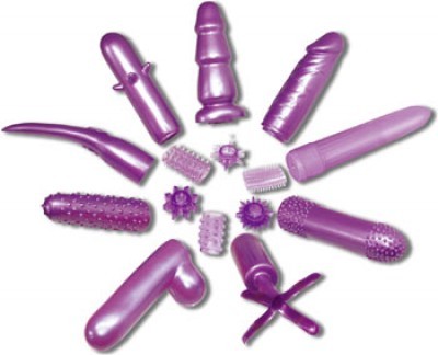 Coffret 15 SexToys Purple Temptation