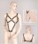 Harnais Cuir Crochet Bondage