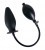 Anus Picket Gonflable Silicone Black 13cm �9
