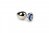 Rosebud Anal Plug Bleu 8cm �3