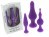 Set Sodomie Gode Anal Pourpre 10-13cm 2-4