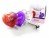 Coeurs De Massage Chauffant