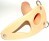 Gode Ceinture Creux Sans Testicules 22 cm �4,5