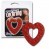 Cockring Coeur Silicone Rouge