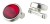 Cuff links - Rouge