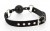 Ball Gag Cuir Noir