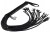 Fouet Cuir Tress� 15 Lanieres