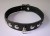 Collier En Cuir Avec Rivets