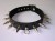 Collier Cuir et Pics M�tal