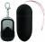 Oeuf vibrant t�l�command� 10 vitesses noir 8cm �3