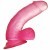 Dildo Jelly Studs Rose Small 15cm 3,5