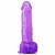 Dildo Jelly Studs Violet Large 20cm 4,5