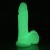 Gode Ventouse Fluorescent Vert 20cm 4,5