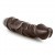 Vibromasseur Dr. Skin Chocolat 20cm 4,5