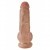 Gode Ventouse King Cock Caramel 21cm 5