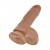 Gode Ventouse King Cock Caramel 21cm 5