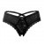 Tanga Noir Dentelle Fine Paris Hollywood TU