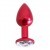 Buttplug avec Bijou Crystal 7cm 3