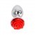 Buttplug Rose Rouge Aluminium 6cm 3