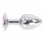 Buttplug Aluminium Rose Small 6cm 3