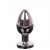 Buttplug Bijou Noir 6cm 2,5