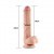 Gode Ventouse Raliste Peau Coulissante 24cm 4,5