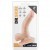 Gode Raliste  Ventouse Dr Skin 12cm 2,5