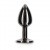 Plug Anal Bijou Taille S Noir 7cm 2,5