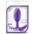 Plug Anal Vibrant Luxe Mauve 10cm 4