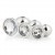 Set Plugs Anal Argent et Strass 2,5-4,5