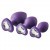 Set 3 Plugs Cur Violet 2,5  4,5