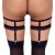 Jarretelles Double à Bretelles Noir Jarretelles Double à Bretelles Noir