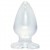 Gros Plug Anal Transparent 13cm 6