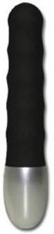 Vibromasseur Noir Discretion Ondul� 12cm �2